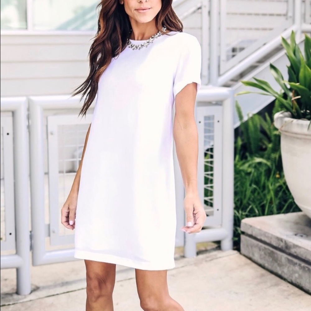 VICI DOLLS WHITE SHIFT DRESS